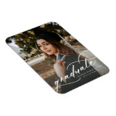 書道写モダン真卒業磁石  マグネット (右側)