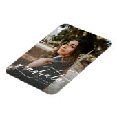 書道写モダン真卒業磁石  マグネット (左側)