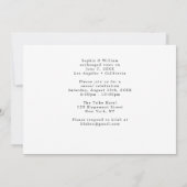 書道写真の結婚落書き (裏面)