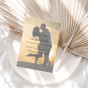 書道写真ヌエストラボダ結婚式招待状 招待状