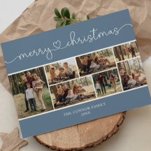 書道写真モダンコラージメリークリスマス