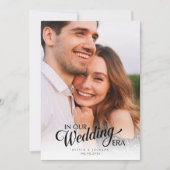 書道台本の写真結婚の セーブザデート (正面)