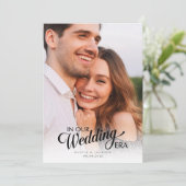 書道台本の写真結婚の セーブザデート (スタンド正面)