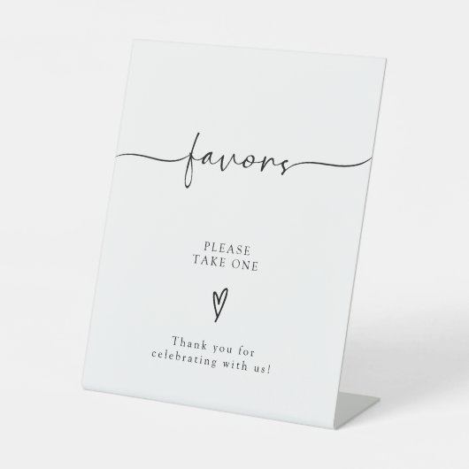 書道台本の結婚式の引き出物を一つ取って 台座サイン (正面)