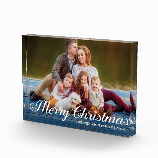 書道台本フォトメリークリスマススター フォトブロック (右)