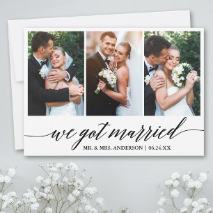 書道台本得結婚した結婚We's Card サンキューカード