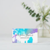 書道名アーティストアートワークの追加 名刺 (スタンド正面)