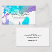 書道名アーティストアートワークの追加 名刺 (正面/裏面)