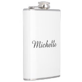 書道名クリエイティブトレンディー白 フラスク (右)