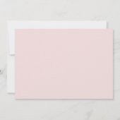 書道名写真の誕生のお知らせ 招待状 (裏面)