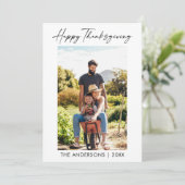 書道墨写真感謝祭オレンジプレイド シーズンカード (スタンド正面)