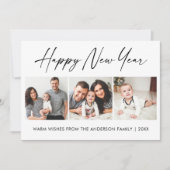 書道墨書家3写真新年 シーズンカード (正面)