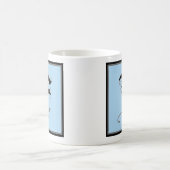 書道大文字F コーヒーマグカップ (中央)