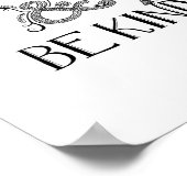 書道引用文 ポスター (角)