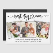 書道最高のハートデイエ感謝していバグ・カード (正面/裏面)