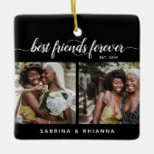 書道最高の友達永遠4写真集 セラミックオーナメント (正面)