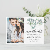 書道植物ユーカリ葉 セーブザデート (スタンド正面)