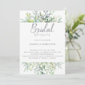 書道植物学ブライダルシャワー 招待状 (スタンド正面)