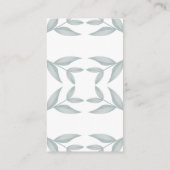 書道植物生結婚物登録簿 エンクロージャーカード (裏面)