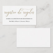 書道登スペインの録格納装置カード エンクロージャーカード (正面/裏面)