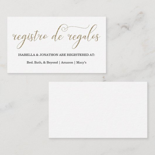 書道登スペインの録格納装置カード エンクロージャーカード (正面/裏面)