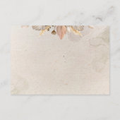 書道秋ボホ愛QRコードをキャプチャ エンクロージャーカード (裏面)