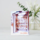 書道筆アンティーク店韓国旅行 ポストカード (スタンド正面)