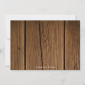 書道素朴の木は、私のアッシャーのカードになる ノートカード (裏面)