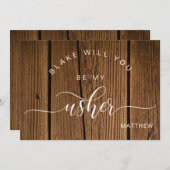 書道素朴の木は、私のアッシャーのカードになる ノートカード (正面/裏面)