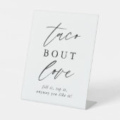 書道素朴タコブロブラブタコバー 台座サイン (正面)