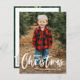 書道素朴モダン聖降誕祭の写真 シーズンポストカード