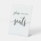 書道素朴席を探して 台座サイン (正面)