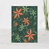 書道素朴楽モダンしいクリスマス写真 シーズンカード (裏面)