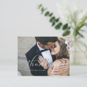 書道結婚のThank You Post Card ポストカード (スタンド正面)