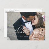 書道結婚のThank You Post Card ポストカード (正面/裏面)