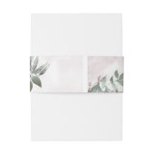 書道結婚フローラのMauve ID771 招待状ベリーバンド (裏面例)