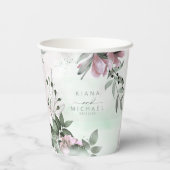 書道結婚フローラのMauve ID771 紙コップ (裏面)