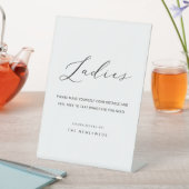 書道結婚婦人用トイレ 台座サイン (インサイチュ)