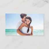 書道結婚詳細WebサイトQRフォトティール(緑がかった色) エンクロージャーカード (裏面)