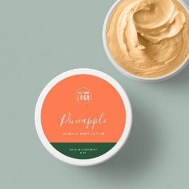 書道編集可能カラーコントラスト製品ラベル ラウンドシール