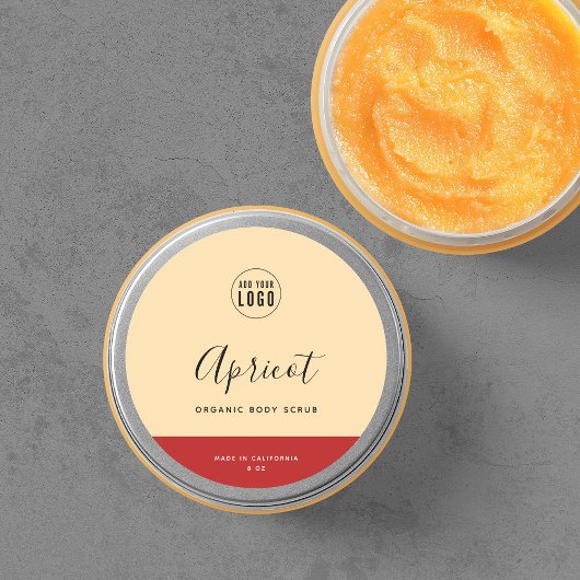 書道編集可能カラーコントラスト製品ラベル ラウンドシール