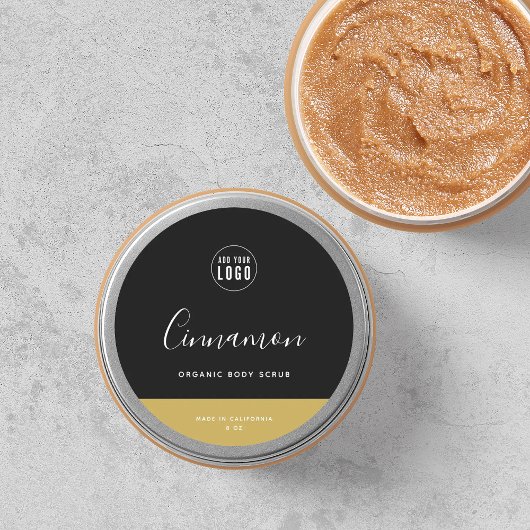 書道編集可能カラーコントラスト製品ラベル ラウンドシール