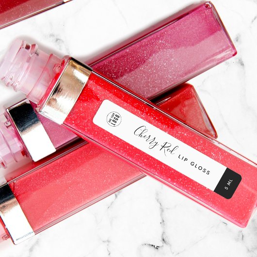 書道編集可能カラーコントラスト製品ラベル ラベル