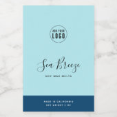 書道編集可能カラーコントラスト製品ラベル ワインラベル (シングルラベル)