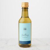 書道編集可能カラーコントラスト製品ラベル ワインラベル (正面)