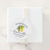 書道自家製リモンチェロ水彩レモン フェイバータグ (インサイチュ)