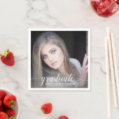 書道院卒業式 スタンダードカクテルナプキン (インサイチュ)