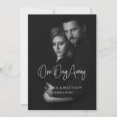 書道1日フォトリハ遠くにーサルディナー 招待状 (正面)