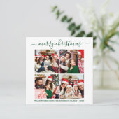 書道4写真スノーフレーク緑の広場 シーズンカード (スタンド正面)