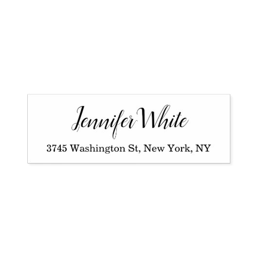 書道 エレガント ブラック＆ホワイト クラシカル セルフインキングスタンプ (デザイン)